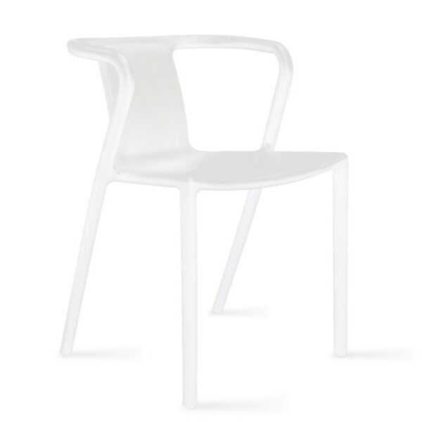 Chaise Berlin blanche design en location pour mariages et événements en Vendée