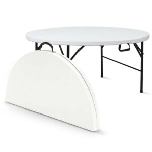 Location table ronde pliable 10 personnes pour mariage, réception et événement en Vendée - WeLocation