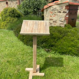 Pupitre en bois en location pour cérémonie laïque, discours et mariage