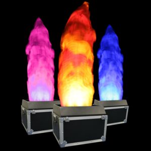 Projecteur LED effet flammes pour décoration Halloween