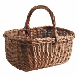 Panier en osier pour décoration de Pâques en location en Vendée (La Roche-sur-Yon)