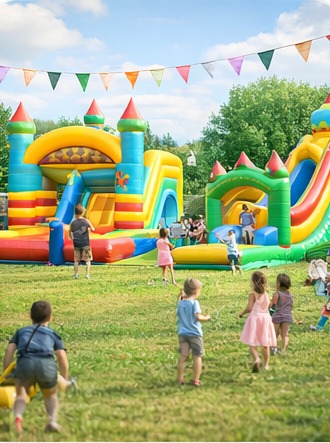 Jeux gonflables pour kermesse